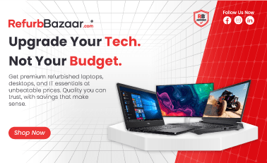 Upgrade your tech not your budget with RefurbBazaar.